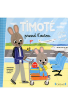 Timote prend l-avion