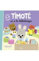 Timoté va à la bibliothèque