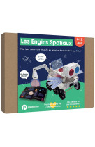 Les engins spatiaux - kit ludo-educatif 8-12 ans - fabrique un rover spatial et pars en mission sur