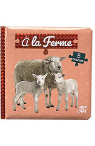 Bebe touche-a-tout - mon livre puzzle - a la ferme