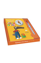 Coffret apprends a lire l-heure avec p-tit loup - nouvelle edition