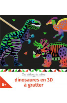 Dinosaures en 3d a gratter - mini boite avec accessoires
