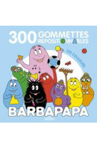 Barbapapa - 300 gommettes repositionnables - les couleurs