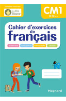 Cahier d-exercices de francais cm1 - un cahier concu par lutin bazar