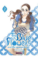 The blue flowers and the ceramic forest t02