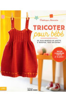 Tricoter pour bebe - 20 jolis modeles de layette a tricoter, tout en carton !