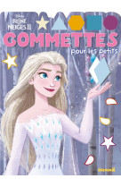 Disney la reine des neiges 2 - gommettes pour les petits (elsa robe blanche)