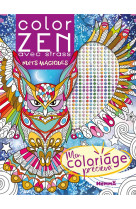 Color zen avec strass - nuits magiques - mon coloriage precieux