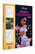 Disney teens - atelier de coloriages - scenes de printemps