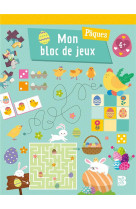 Paques - bloc de jeux paques