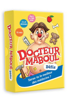 Hasbro - jeux de cartes - docteur maboul - defis