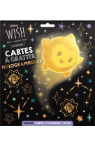 Wish, asha et la bonne etoile - pochettes cartes a gratter - disney