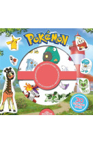 Pokemon - pochette de stickers epais repositionnables - paldea