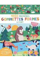 Mes tout premiers autocollants - 1000 premieres gommettes formes - la foret