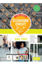 Economie - droit 2de 1re term bac pro tome unique - livre eleve ed. 2023