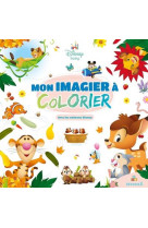 Disney baby - mon imagier a colorier - avec les animaux disney