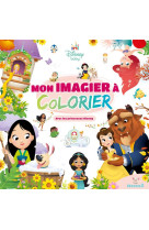 Disney baby - mon imagier à colorier - avec les princesses disney