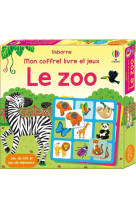 Le zoo - mon coffret livre et jeux - des 3 ans