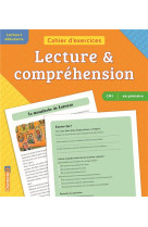 Cahier d'exercices : lecture et comprehension  -  cm1