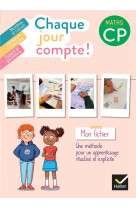 Chaque jour compte ! maths  -  cp  -  fichier de l'eleve (edition 2022)