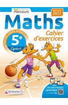 Cahier d-exercices iparcours maths 5e avec cours (edition 2022)