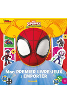 Marvel spidey et ses amis extraordinaires - mon premier livre-jeux a emporter