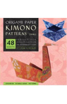 Origami paper kimono patterns small