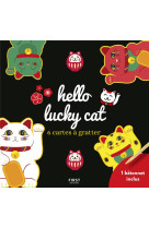 Hello lucky cat cartes a gratter