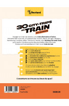30 city-trips en train en europe