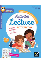 Maternelle activites de lecture petite section - 3 ans - chouette entrainement par matiere