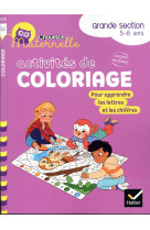 Chouette maternelle activites de coloriage gs