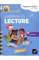 Chouette maternelle activites de lecture moyenne section