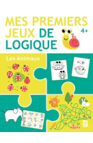 Mes premiers jeux de logique 4+ les animaux