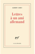 Lettres a un ami allemand