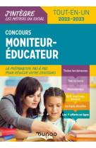 Concours moniteur-educateur  -  tout-en-un (edition 2022/2023)