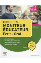 Concours moniteur educateur : ecrit + oral