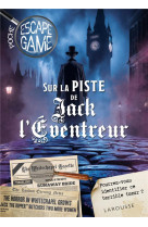 Escape game de poche sur la piste de jack l-eventreur