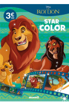 Disney le roi lion - star color (simba, mufasa et scar)