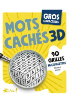 Gros caractères - mots cachés 3d