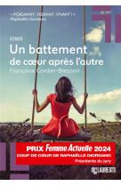 Un battement de coeur apres l-autre - coup de coeur de raphaelle giordano prix femme actuelle 2024