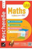 Bescherelle lycée - maths 2de, 1re, tle nouveau bac