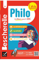 Bescherelle philo tle - nouveau bac - les notions, les reperes & les auteurs du programme