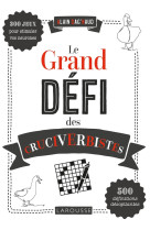 Le grand defi des cruciverbistes