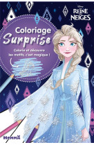 Disney la reine des neiges - coloriage surprise