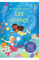 Les sirènes - mes autocollants brillants - dès 3 ans