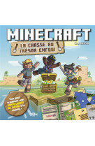 Minecraft - la chasse au tresor enfoui - pochette