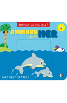 Animaux de la mer (avec tirettes)