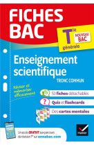 Fiches bac enseignement scientifique tle - bac 2025 - nouveau programme de terminale