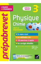 Prepabrevet physique-chimie 3e (sciences) - brevet 2024 - cours, methodes et entrainement