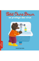 Petit ours brun se protege des virus